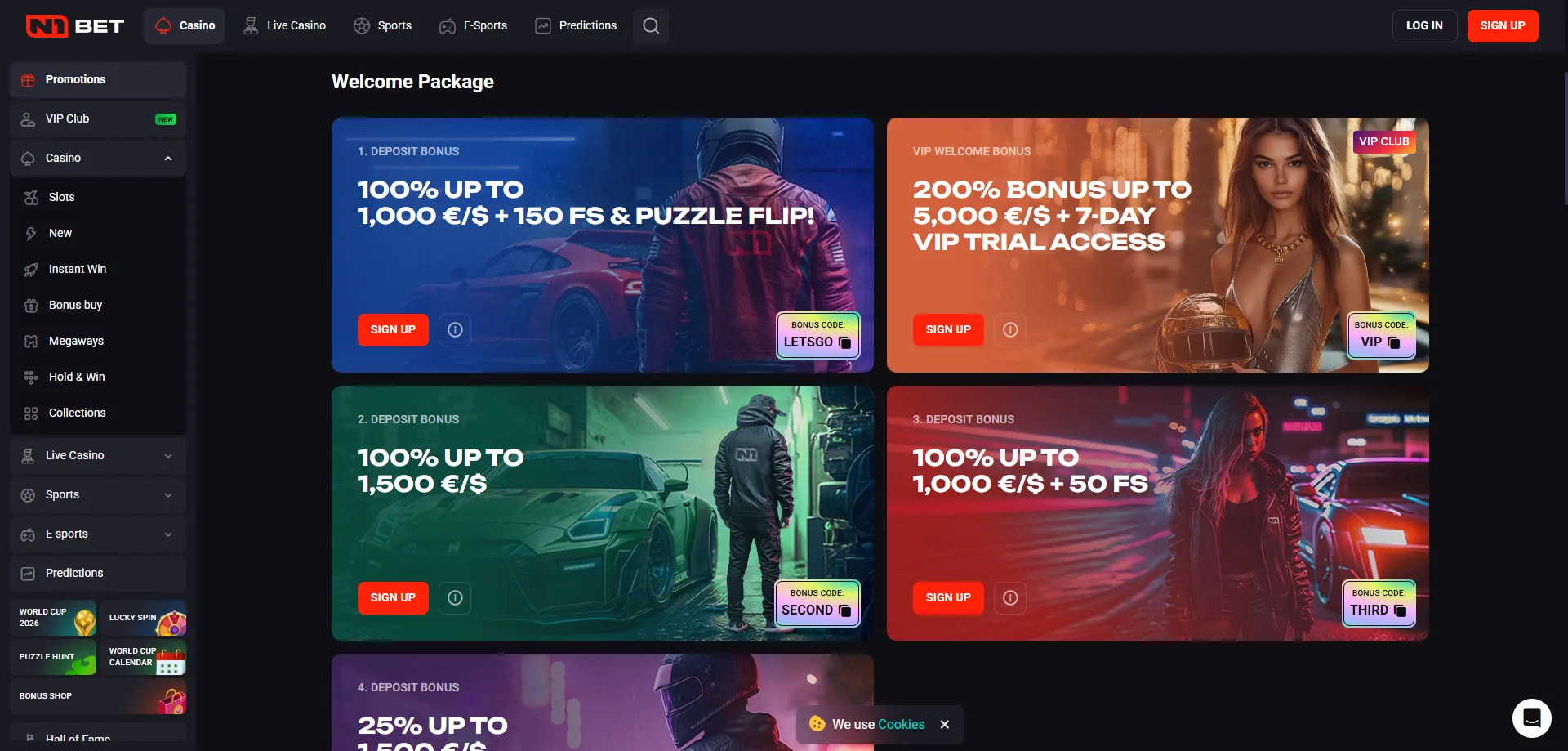 n1bet Casino Bonusangebote 2026 &ndash; Willkommensbonus und Free Spins